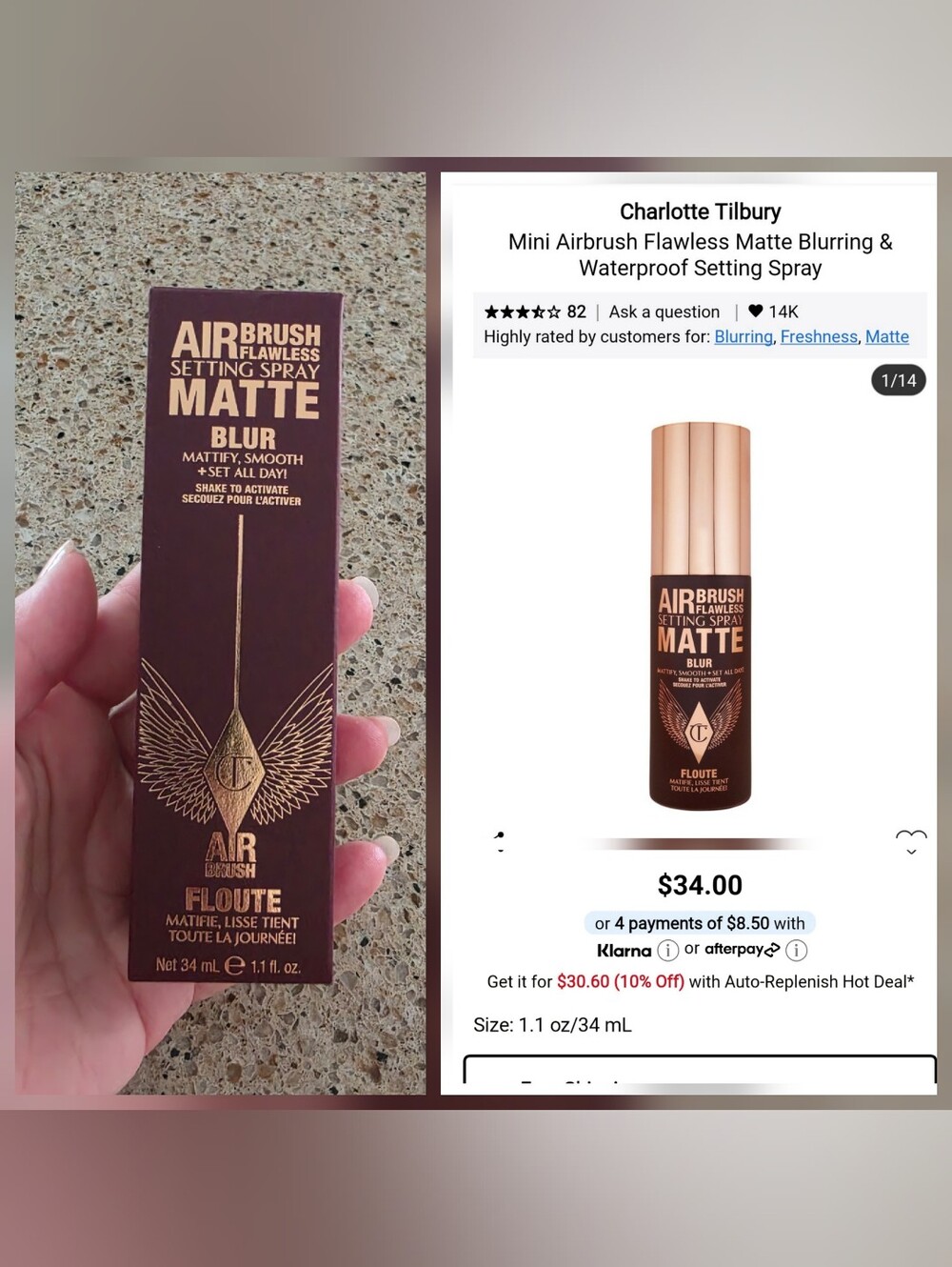 charlotte tilbury matte setting sprat
